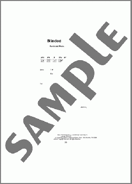 Blinded By The Light（Bruce Springsteen）のギターコード楽譜のサンプル画像