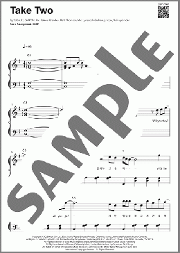 Take Two（BTS）のピアノソロ楽譜のサンプル画像