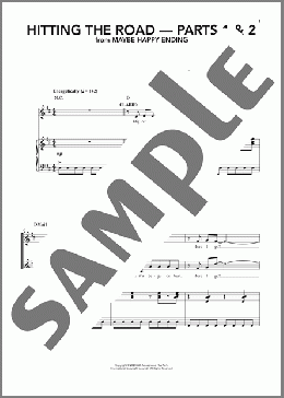 Hitting The Road-Parts 1 & 2 (from Maybe Happy Ending)のピアノ & ボーカル楽譜のサンプル画像