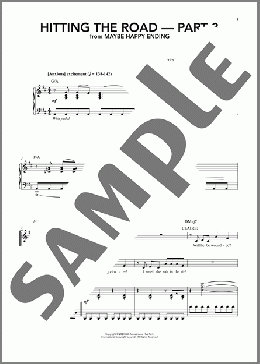 Hitting The Road-Part 3 (from Maybe Happy Ending)のピアノ & ボーカル楽譜のサンプル画像