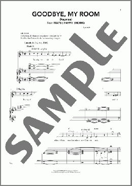 Goodbye, My Room (Reprise) (from Maybe Happy Ending)のピアノ & ボーカル楽譜のサンプル画像