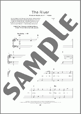 The River（Bruce Springsteen）のその他楽譜のサンプル画像
