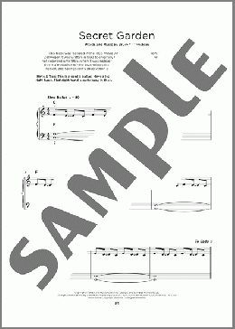 Secret Garden(Bruce Springsteen)のその他楽譜のサンプル画像