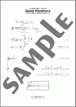 Good Vibrations（The Beach Boys）のベース楽譜のサンプル画像