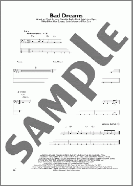 Bad Dreams（Teddy Swims）のその他楽譜のサンプル画像