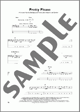 Pretty Please（Dua Lipa）のその他楽譜のサンプル画像