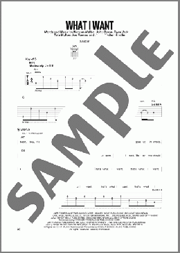 What I Want (feat. Tate McRae)（Morgan Wallen）のその他楽譜のサンプル画像