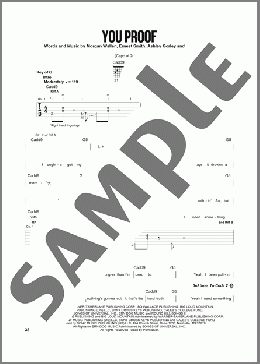 You Proof（Morgan Wallen）のその他楽譜のサンプル画像
