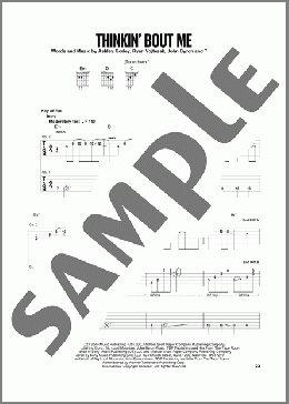 Thinkin' Bout Me（Morgan Wallen）のその他楽譜のサンプル画像
