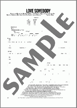 Love Somebody（Morgan Wallen）のその他楽譜のサンプル画像