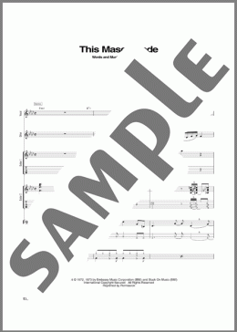 This Masquerade(George Benson/The Carpenters)のその他楽譜のサンプル画像