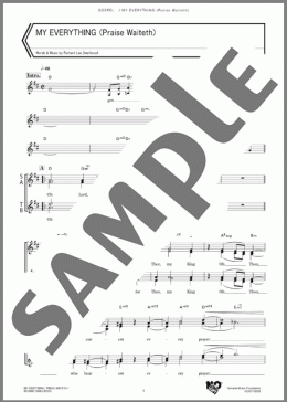 Richard Smallwood ゴスペル楽譜 Total Praise｜楽譜 | SCA SHOP