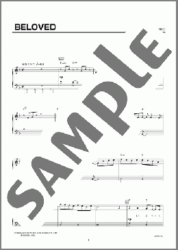 BELOVED(GLAY) 楽譜 ピアノ（ソロ） 初級 ダウンロード 定額サブスク