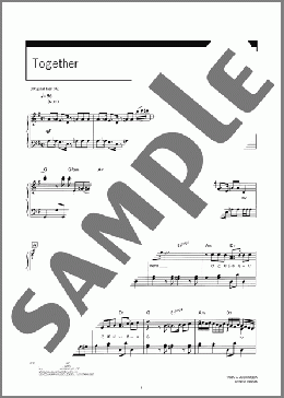 Together(東方神起) 楽譜 ピアノ（ソロ） 中級 ダウンロード 定額サブスク