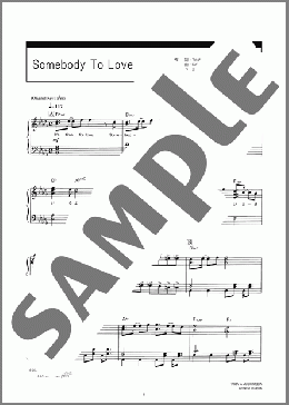 Somebody To Love(東方神起) 楽譜 ピアノ（ソロ） 中級 ダウンロード 定額サブスク
