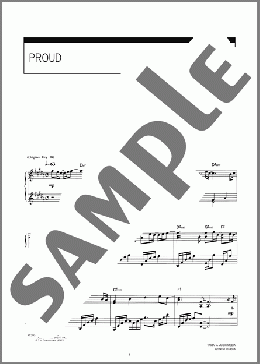 PROUD(東方神起) 楽譜 ピアノ（ソロ） 中級 ダウンロード 定額サブスク