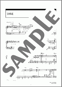 SHINE(東方神起) 楽譜 ピアノ（ソロ） 中級 ダウンロード 定額サブスク