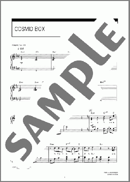 COSMIC BOX(YUKI) 楽譜 ピアノ（ソロ） 中級 ダウンロード 定額サブスク