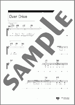 Over Drive(JUDY AND MARY) 楽譜 ウクレレ（弾き語り） ダウンロード 定額サブスク
