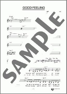 GOOD FEELING(SWELL EMOTION) 楽譜 メロディ ダウンロード