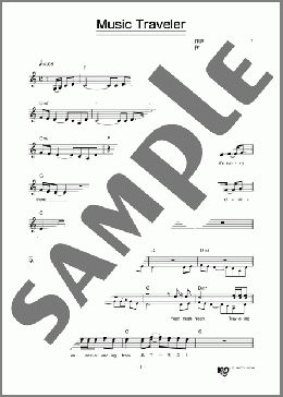 Music Traveler(BENNIE K) 楽譜 メロディ ダウンロード