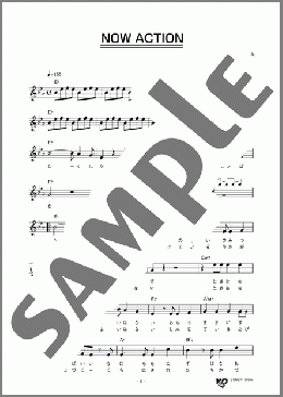 NOW ACTION(Sepa) 楽譜 メロディ ダウンロード