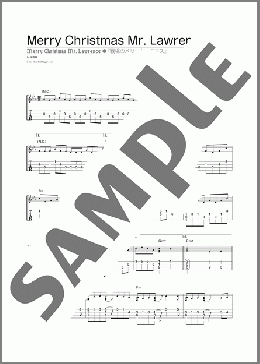 Merry Christmas Mr. Lawrence(坂本 龍一) 楽譜 ウクレレ(ソロ) 初~中級 ダウンロード