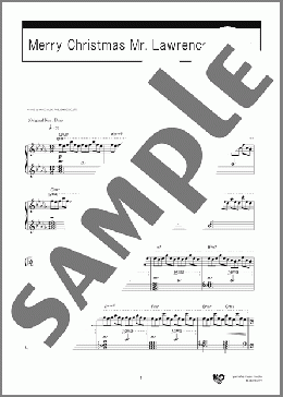 Merry Christmas Mr. Lawrence(坂本 龍一) 楽譜 ピアノ(ソロ) 初~中級 ダウンロード 定額サブスク