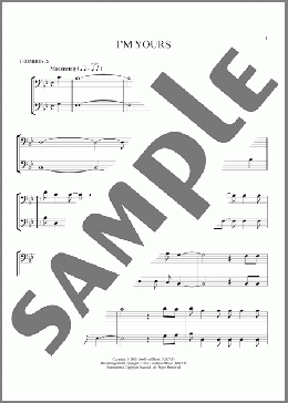 I'm Yours(Jason Mraz)のその他楽譜のサンプル画像