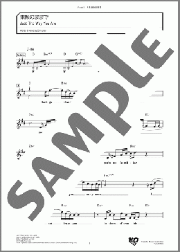 素顔のままで(ビリー・ジョエル) 楽譜 メロディ ダウンロード