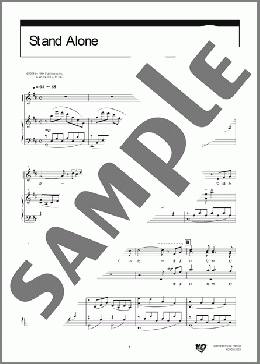 Stand Alone(久石 譲) 楽譜 合唱(混声4部) 中級 ダウンロード